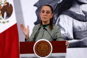 President Claudia Sheinbaum News Conference - Mexico