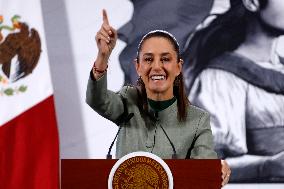 President Claudia Sheinbaum News Conference - Mexico
