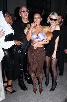 Kim Kardashian And Naomi Watts Are Seen Outside The Whitby Hotel - NYC