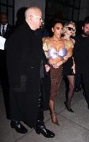 Kim Kardashian And Naomi Watts Are Seen Outside The Whitby Hotel - NYC