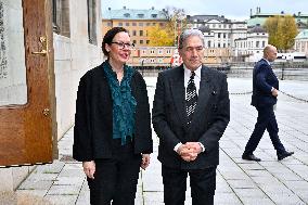 NEW ZEALAND FOREIGN MINISTERS IN STOCKHOLM