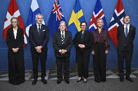 NEW ZEALAND FOREIGN MINISTERS IN STOCKHOLM