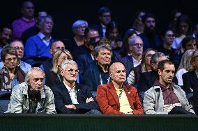 VIPs at Carlos Alcaraz vs Cameron Norrie at Rolex Paris Masters 2025 in Paris