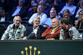 VIPs at Carlos Alcaraz vs Cameron Norrie at Rolex Paris Masters 2025 in Paris