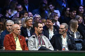 VIPs at Carlos Alcaraz vs Cameron Norrie at Rolex Paris Masters 2025 in Paris