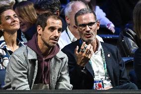 VIPs at Carlos Alcaraz vs Cameron Norrie at Rolex Paris Masters 2025 in Paris