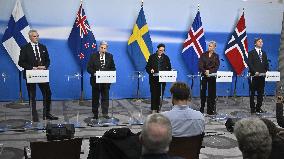 NEW ZEALAND FOREIGN MINISTERS IN STOCKHOLM