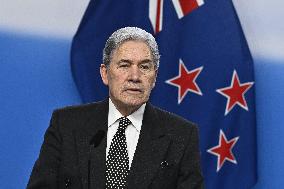 NEW ZEALAND FOREIGN MINISTERS IN STOCKHOLM