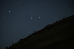 Comet Sighted Over Skopje - North Macedonia