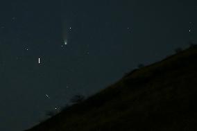Comet Sighted Over Skopje - North Macedonia
