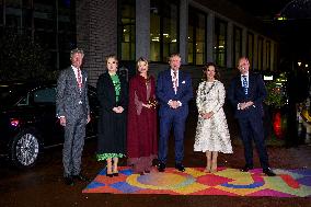 Royals at at National Celebration of Amsterdam's 750th Anniversary