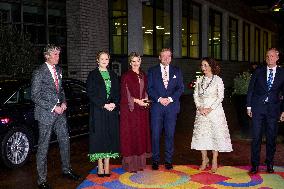 Royals at at National Celebration of Amsterdam's 750th Anniversary