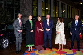 Royals at at National Celebration of Amsterdam's 750th Anniversary