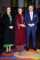 Royals at at National Celebration of Amsterdam's 750th Anniversary
