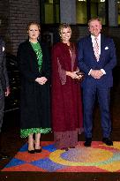 Royals at at National Celebration of Amsterdam's 750th Anniversary