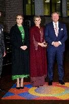 Royals at at National Celebration of Amsterdam's 750th Anniversary