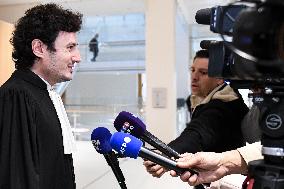 Red Hands Memorial Trial Opening - Paris