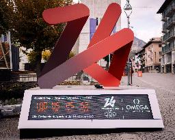 Countdown Timer Marks 100 Days to Olympics - Cortina