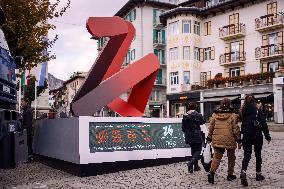Countdown Timer Marks 100 Days to Olympics - Cortina