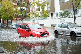Heavy Rain and Wind in Andalusia - Spain