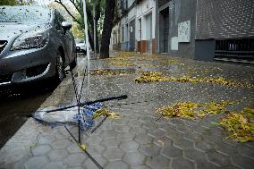 Heavy Rain and Wind in Andalusia - Spain