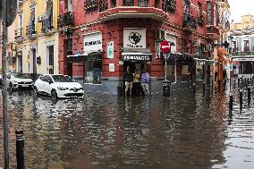 Heavy Rain and Wind in Andalusia - Spain
