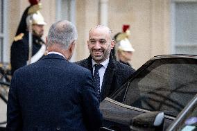 Members of the Presidency of Bosnie and Herzegovina at the Elysee - Paris AJ