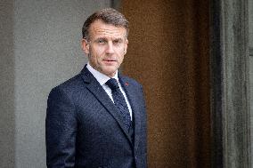 Members of the Presidency of Bosnie and Herzegovina at the Elysee - Paris AJ