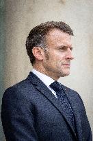 Members of the Presidency of Bosnie and Herzegovina at the Elysee - Paris AJ