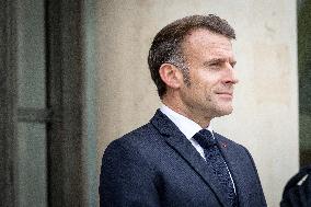 Members of the Presidency of Bosnie and Herzegovina at the Elysee - Paris AJ