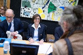 Hearing of Rachida Dati at the National Assembly - Paris