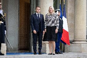 Members of the Presidency of Bosnie and Herzegovina at the Elysee - Paris AJ