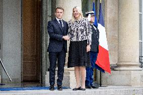 Members of the Presidency of Bosnie and Herzegovina at the Elysee - Paris AJ