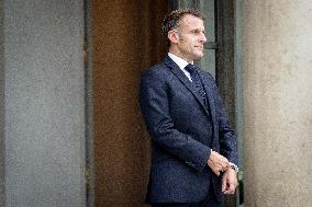 Members of the Presidency of Bosnie and Herzegovina at the Elysee - Paris AJ