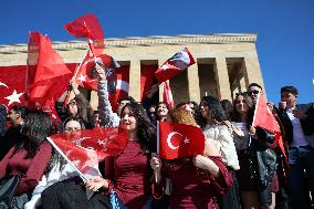 Turkish People Celebrate Republic Day