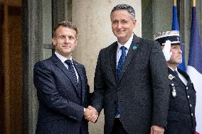 Members of the Presidency of Bosnie and Herzegovina at the Elysee - Paris AJ
