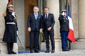 Members of the Presidency of Bosnie and Herzegovina at the Elysee - Paris AJ