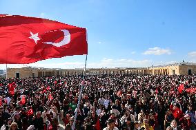 Turkish People Celebrate Republic Day