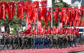 Turkish People Celebrate Republic Day
