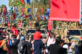 Turkish People Celebrate Republic Day