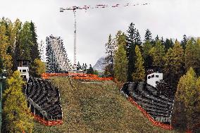 Cortina Prepares Olympic Ski Jump for 2026 - Italy