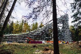 Cortina Prepares Olympic Ski Jump for 2026 - Italy