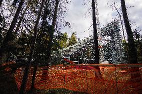 Cortina Prepares Olympic Ski Jump for 2026 - Italy