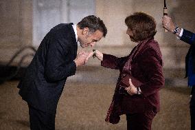 Diner at the Elysee Palace for the 8th Paris Peace Forum - Paris AJ