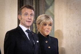 Diner at the Elysee Palace for the 8th Paris Peace Forum - Paris AJ