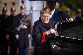 Diner at the Elysee Palace for the 8th Paris Peace Forum - Paris AJ