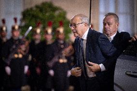 Diner at the Elysee Palace for the 8th Paris Peace Forum - Paris AJ