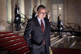 Diner at the Elysee Palace for the 8th Paris Peace Forum - Paris AJ