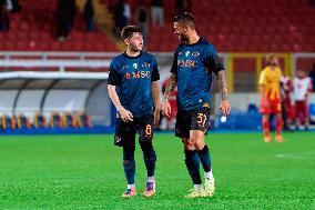 CALCIO - Serie A - US Lecce vs SSC Napoli