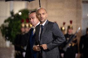 Diner at the Elysee Palace for the 8th Paris Peace Forum - Paris AJ